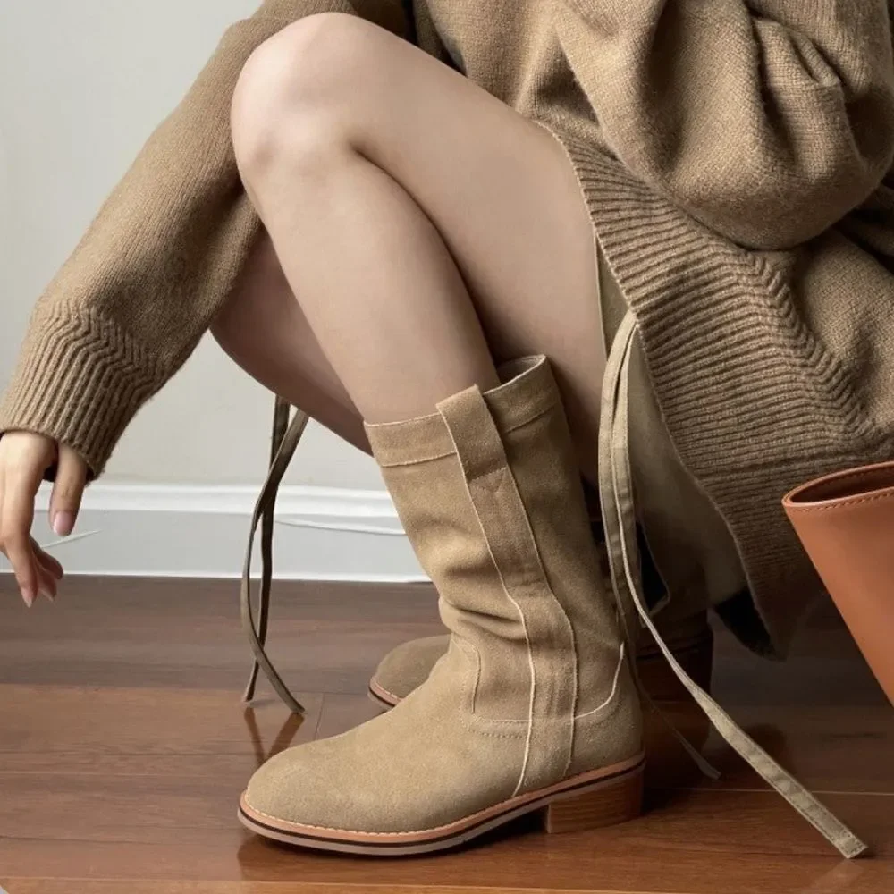 Teva Brown Boots Suede Finish Lined sz 8 Comfortable Boho CottageCore Urban Chic